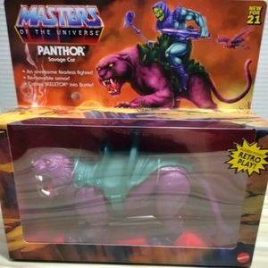 Masters of the Universe Origins Panthor Savage Cat Collectible Action Figure